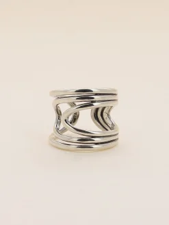 Philippe Audibert Bague Dewitt Argente Discount