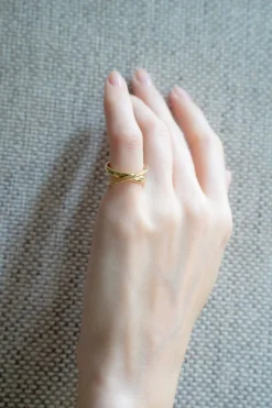 Philippe Audibert Bague D'Oreille Kason Dore Outlet