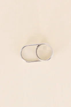 Philippe Audibert Bague Double Bena Argente Online