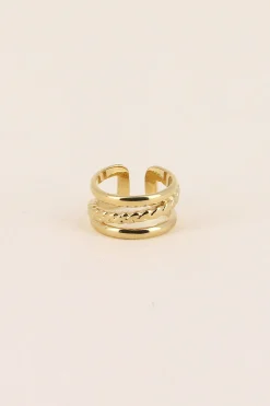 Philippe Audibert Bague Fillan Right Dore New