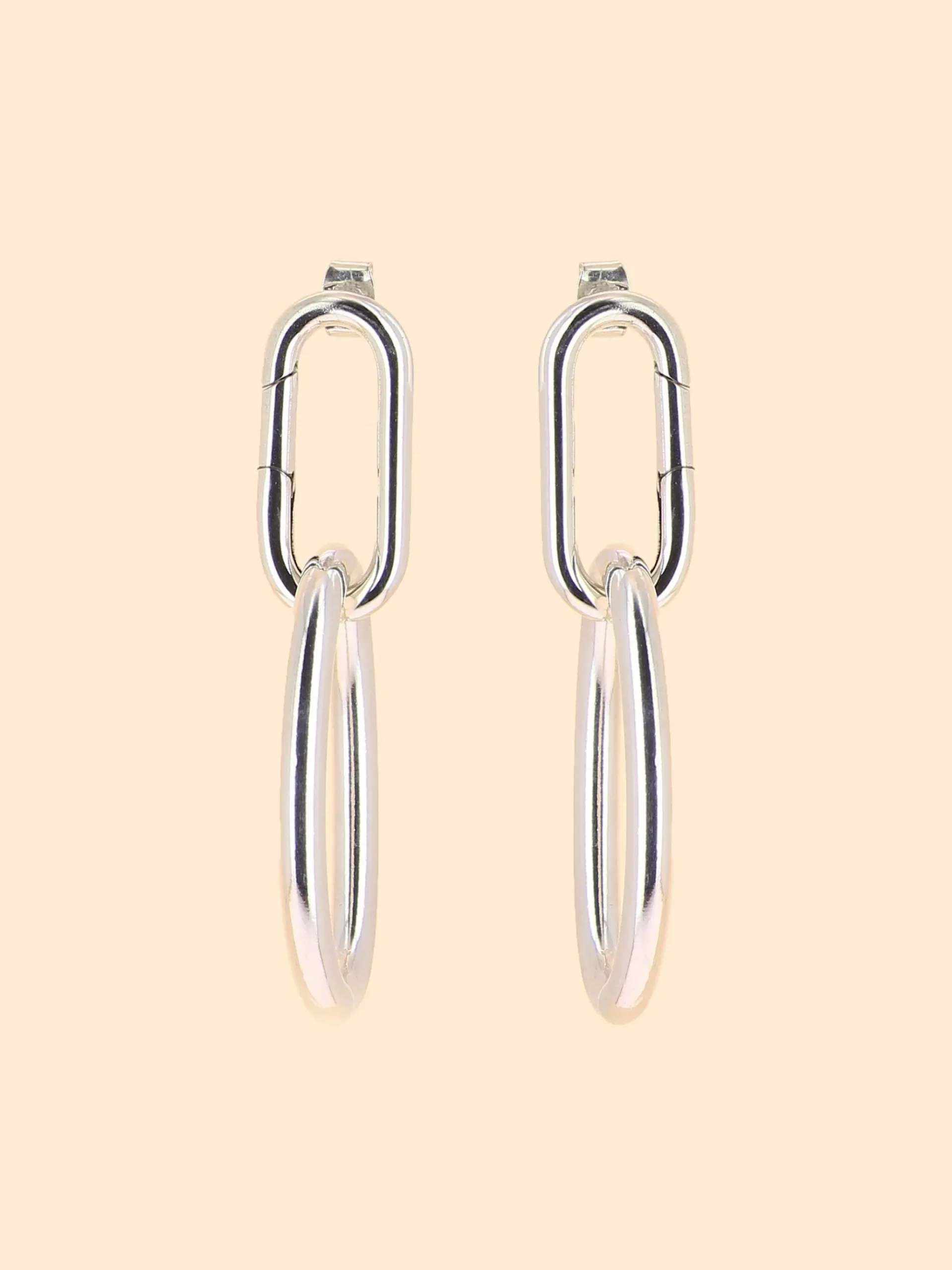 Philippe Audibert Boucles D'Oreilles Cerena Argente New