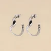 Philippe Audibert Boucles D'Oreilles Clea Argente Hot