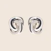 Philippe Audibert Boucles D'Oreilles Clip Balia Argente New