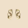 Philippe Audibert Boucles D'Oreilles Kina Dore Clearance