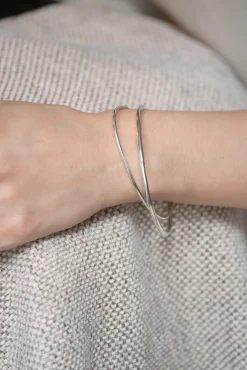 Philippe Audibert Bracelet Antea Double Argente Best