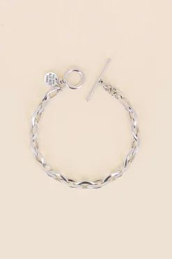 Philippe Audibert Bracelet Elton Argente Discount