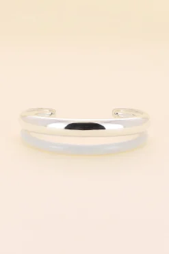 Philippe Audibert Bracelet Kyler Émail Argente-Blanc Shop