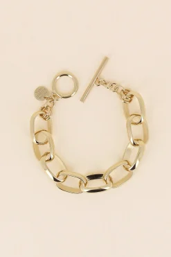 Philippe Audibert Bracelet Large Peran Dore Cheap