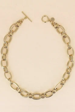 Philippe Audibert Collier Byron Gm Dore Outlet