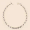 Philippe Audibert Collier Kara Argente Discount